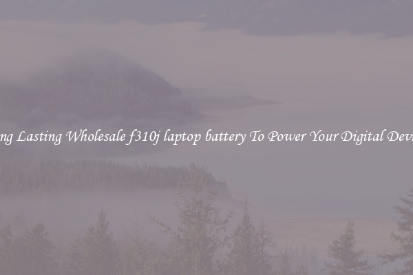Long Lasting Wholesale f310j laptop battery To Power Your Digital Devices