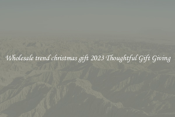 Wholesale trend christmas gift 2023 Thoughtful Gift Giving