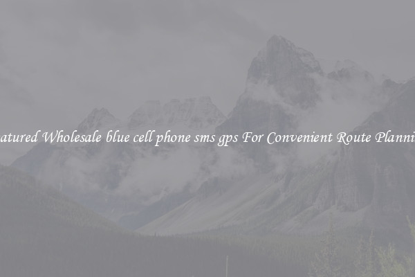 Featured Wholesale blue cell phone sms gps For Convenient Route Planning 