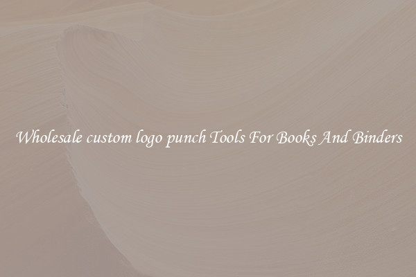 Wholesale custom logo punch Tools For Books And Binders