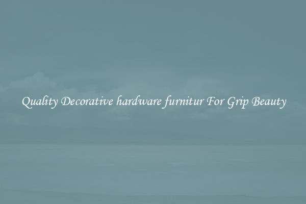 Quality Decorative hardware furnitur For Grip Beauty